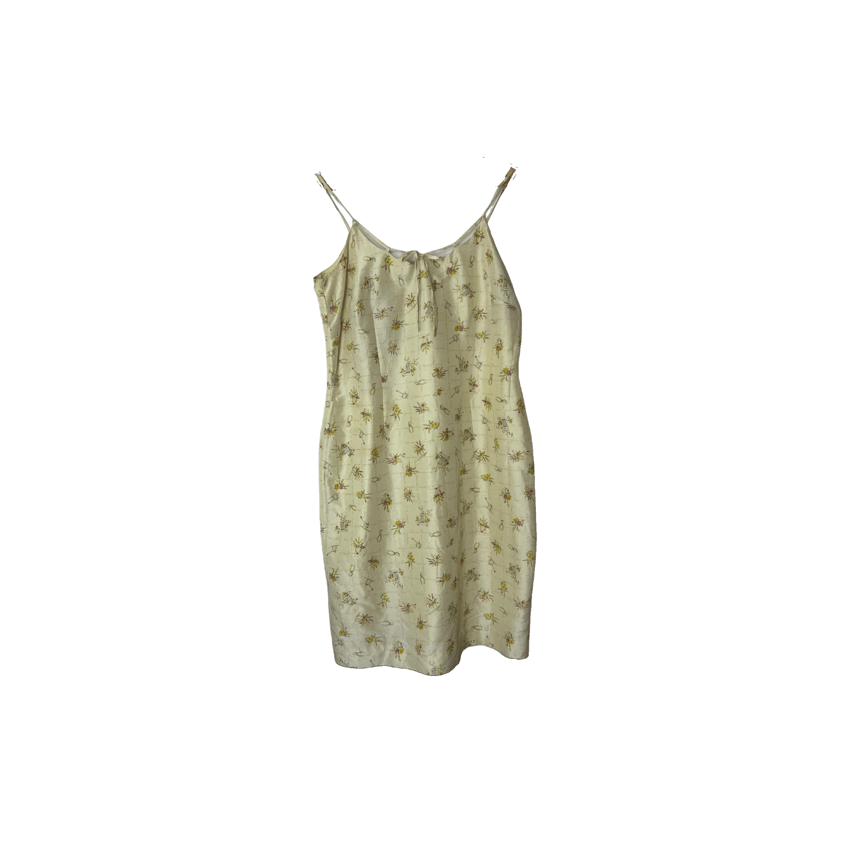 Garden Fairy Tan Silk Midi Dress, 10 Chasing Change Garden Fairy Tan Silk Midi Dress, 10 Chasing Change