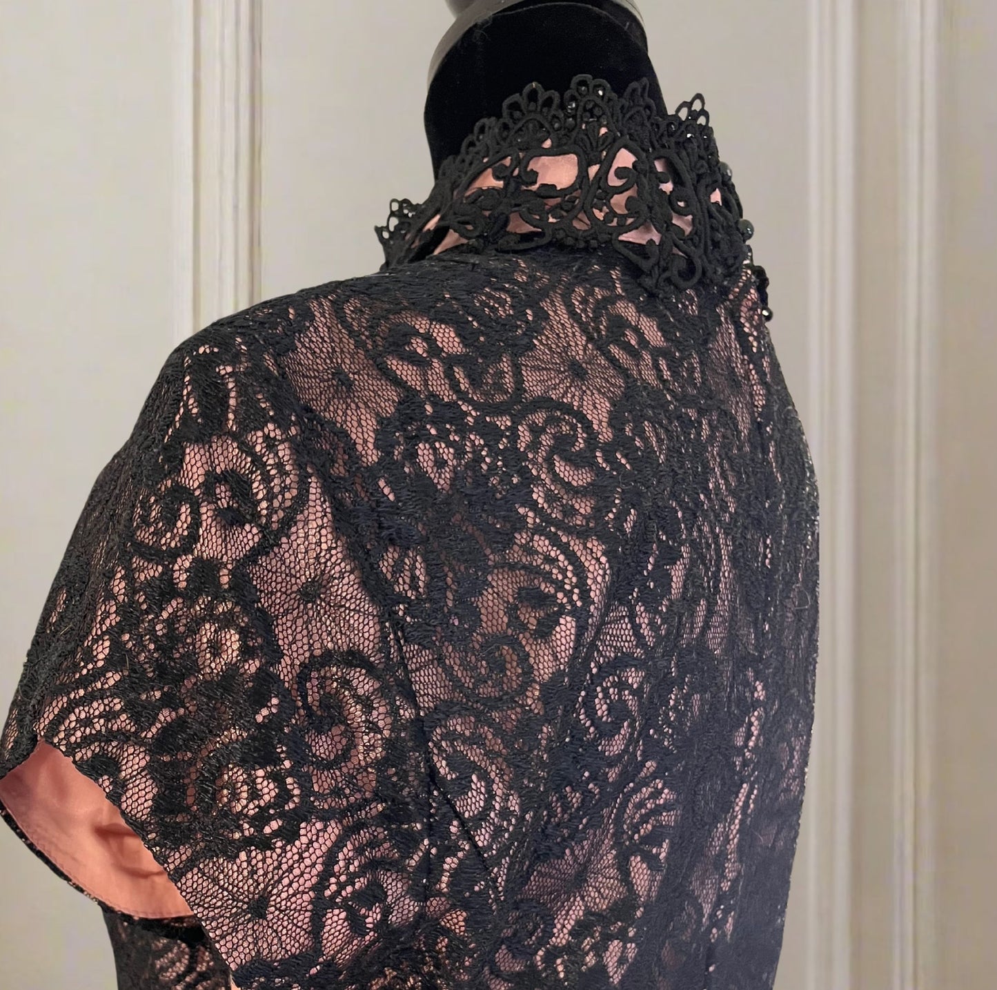 Black Lace Formal Dress