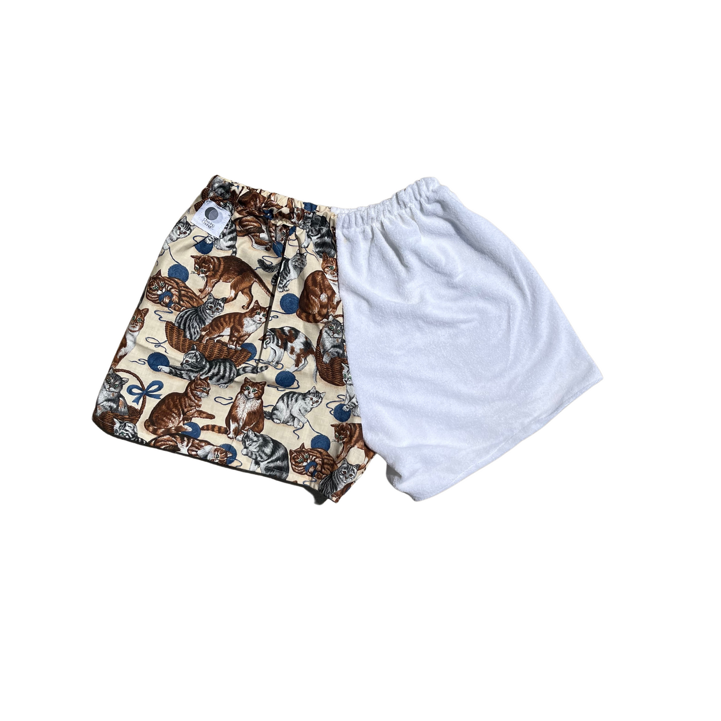 White Cat Reworked Shorts