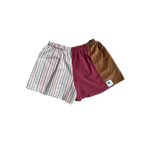 Corduroy Farm Chic Reworked Shorts