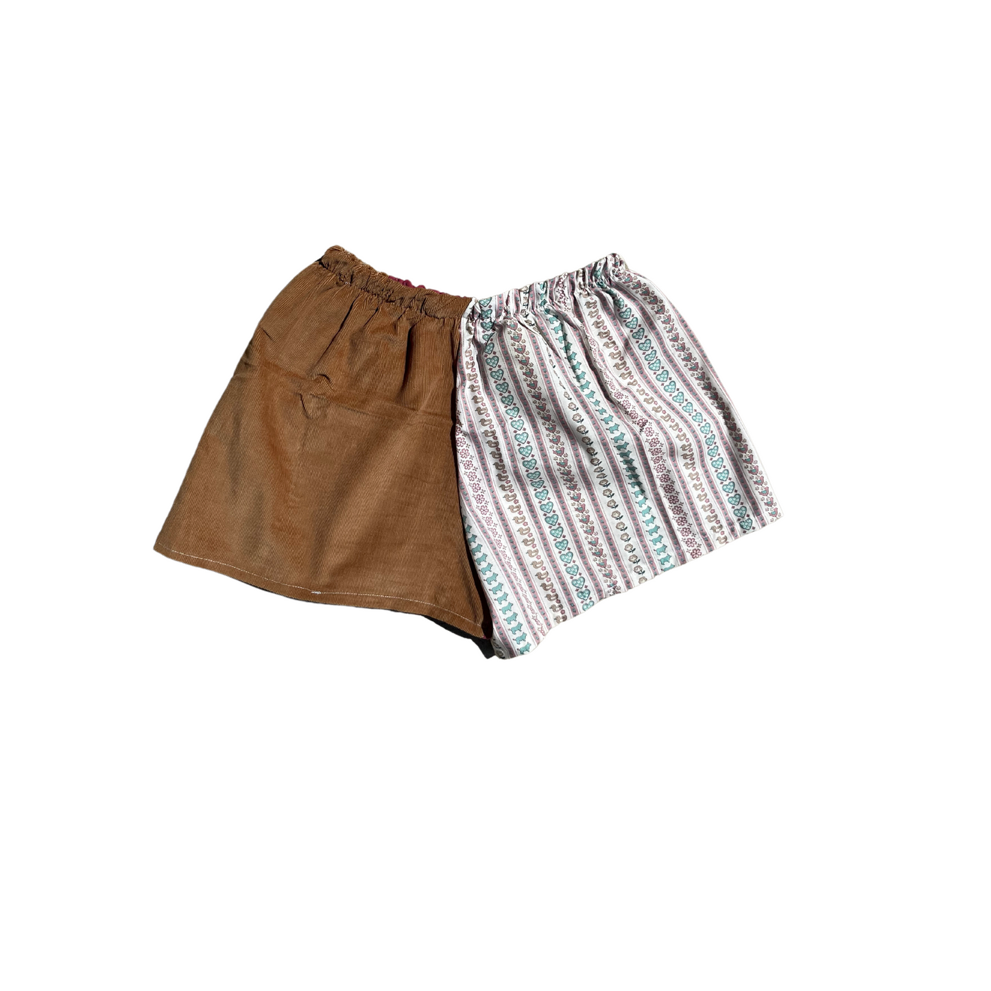 Corduroy Farm Chic Reworked Shorts