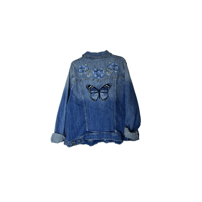 Denim Butterfly Jacket, 3