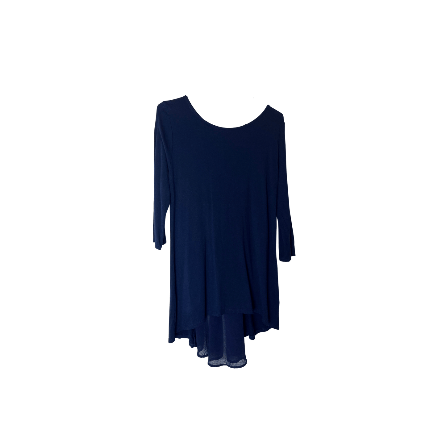 Navy Mid Sleeve Shirt