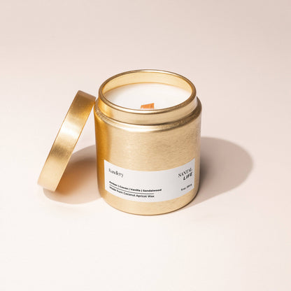 Santal Life | Amber Sandalwood | Luxury Candle: 9 oz