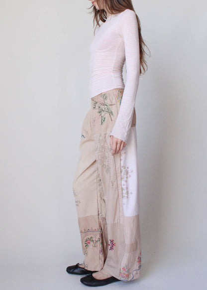 Embroidered Lounge Pant