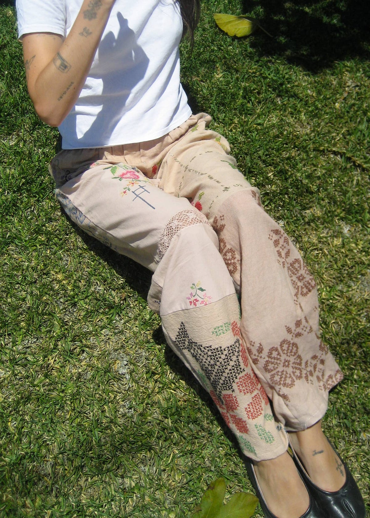 Embroidered Lounge Pant