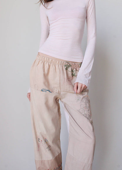 Embroidered Lounge Pant