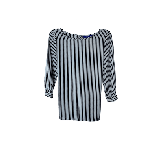 Striped Half Sleeve Top