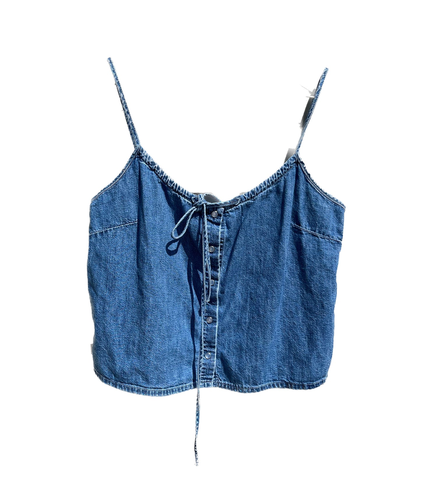 TIE UP JEAN TANK TOP