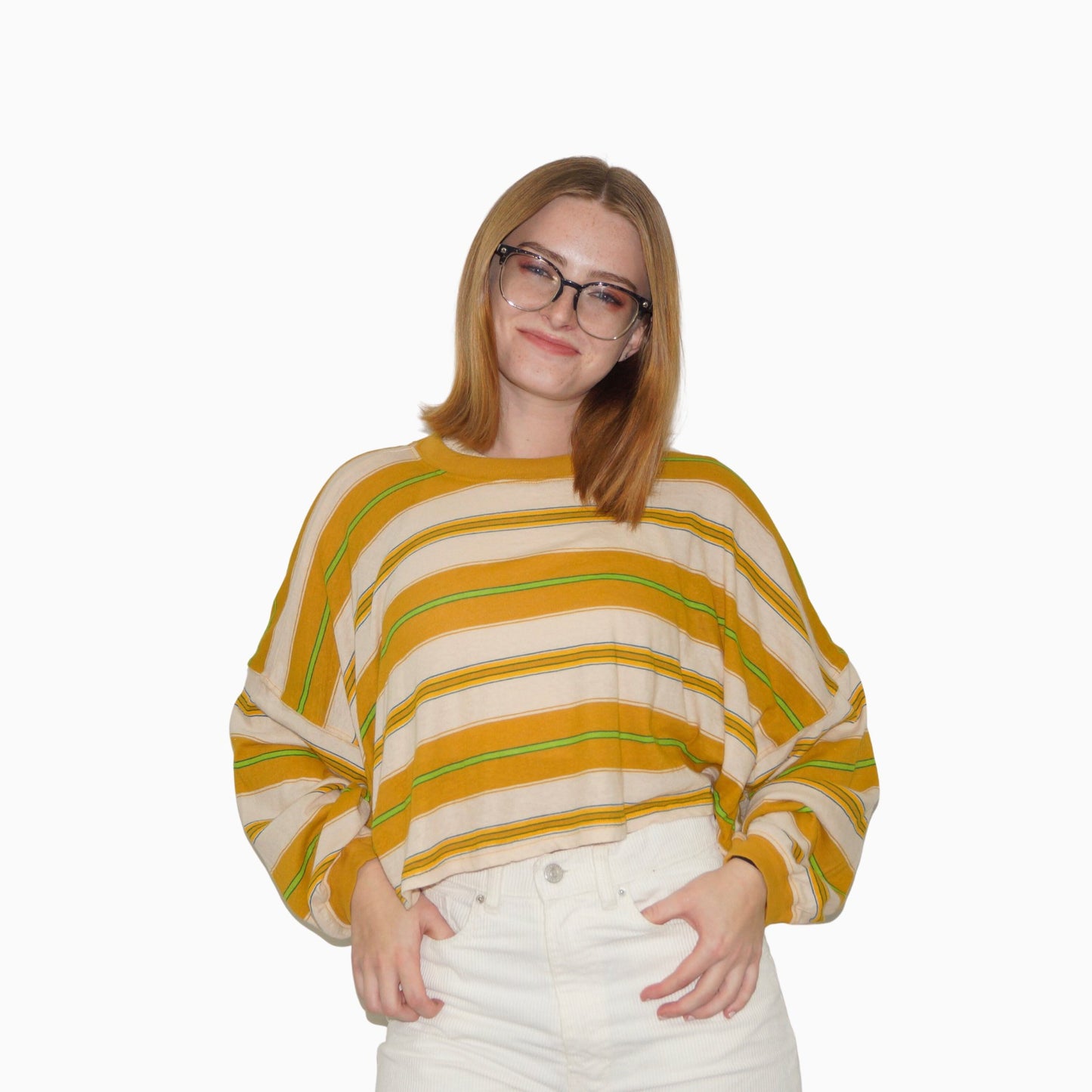 STRIPED LONG SLEEVE SHIRT