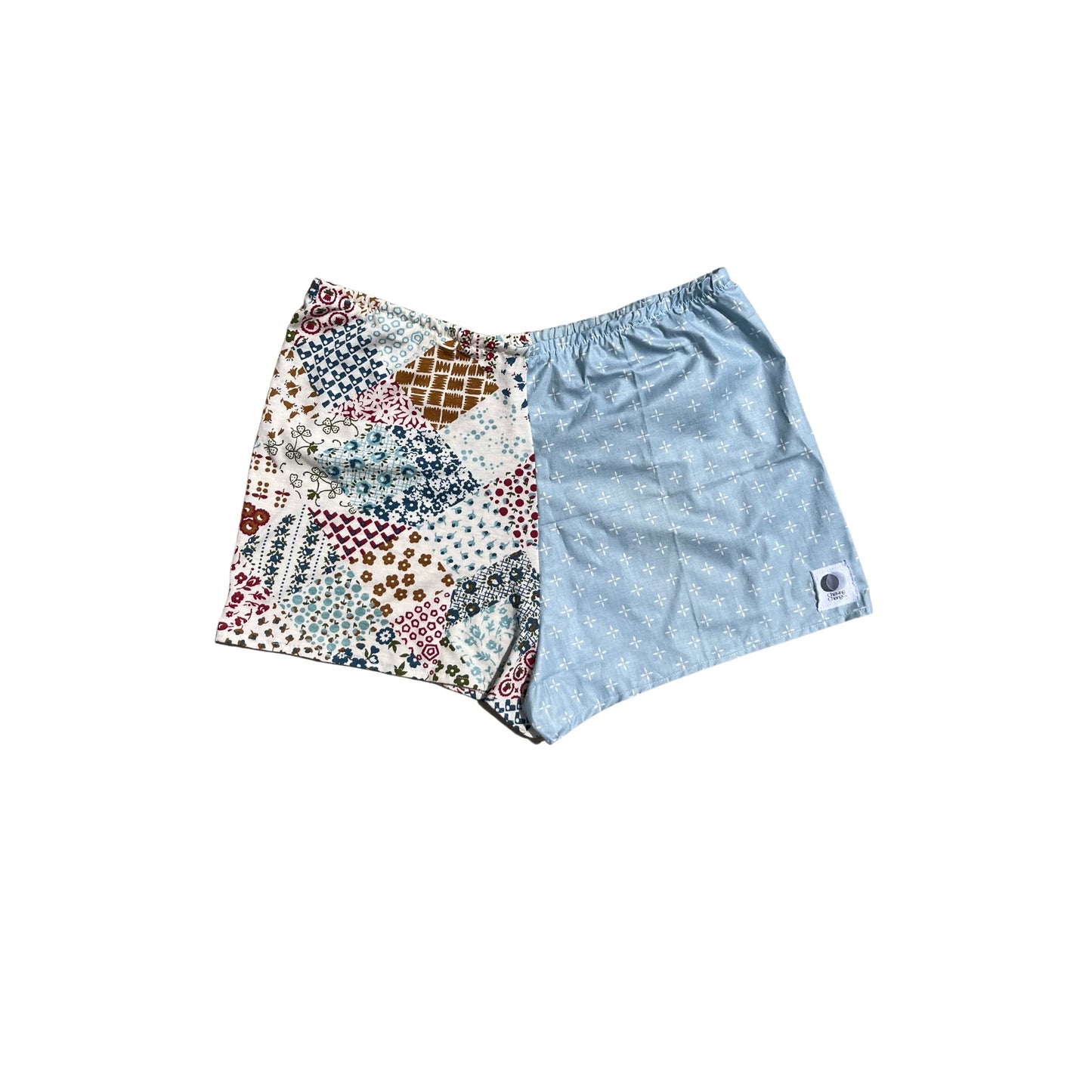 Dainty Blue Reworked Shorts