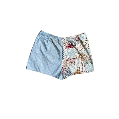 Dainty Blue Reworked Shorts